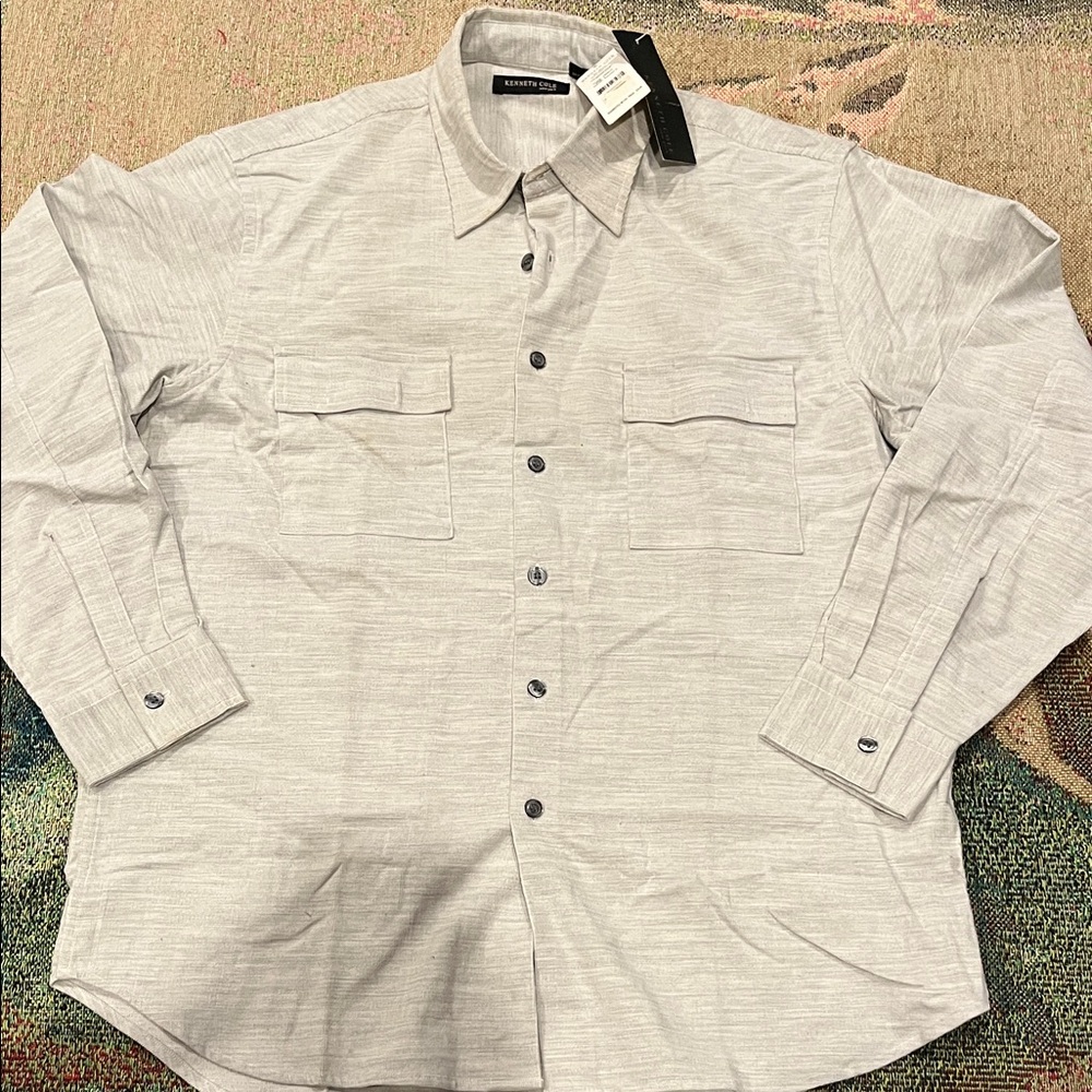 Kenneth Cole long-sleeve button-down shirt